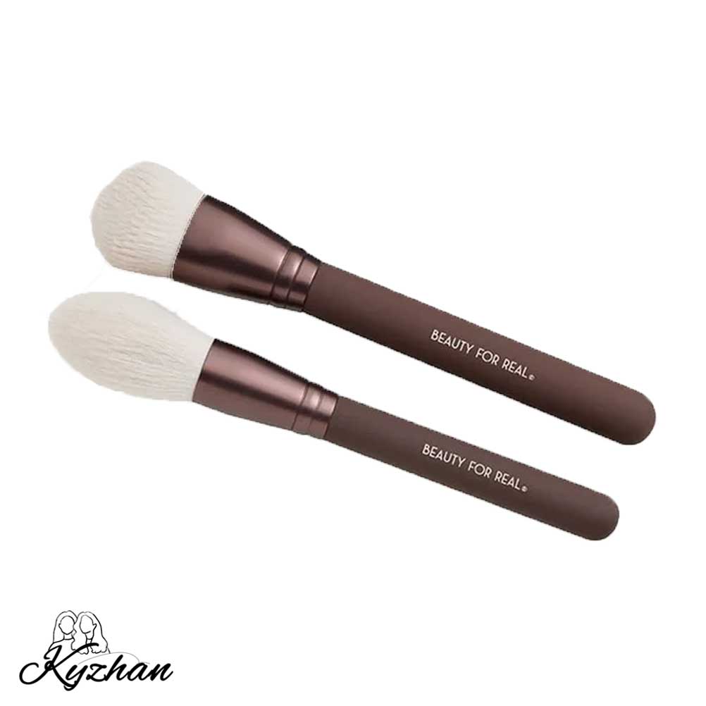 beauty-for-real-perfect-precision-complexion-brushes-1 براش دوتایی صورت Beauty For Real - تصویر 1