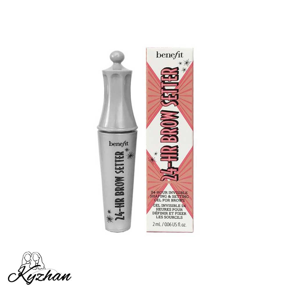 Benefit-Cosmetics-Mini-24-HR-Brow-Setter-Clear-Brow-Gel-with-Lamination-Effect ژل ابروی بی رنگ 24 ساعته بنفیت - تصویر 1