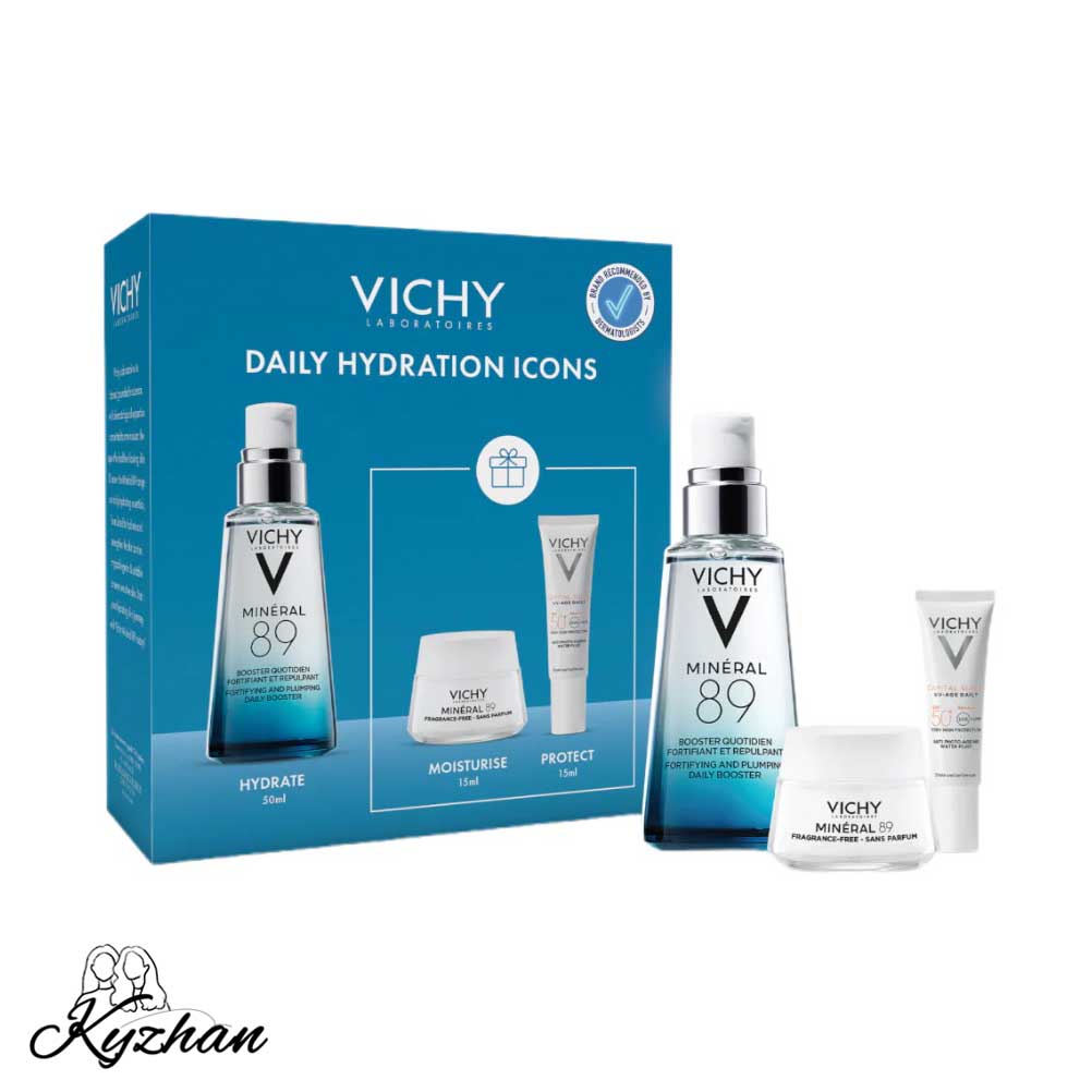 vichy-daily-hydration-icons-set-1 پک آبرسان و ضدآفتاب ویشی مدل Daily Hydration Icons Set - تصویر 1