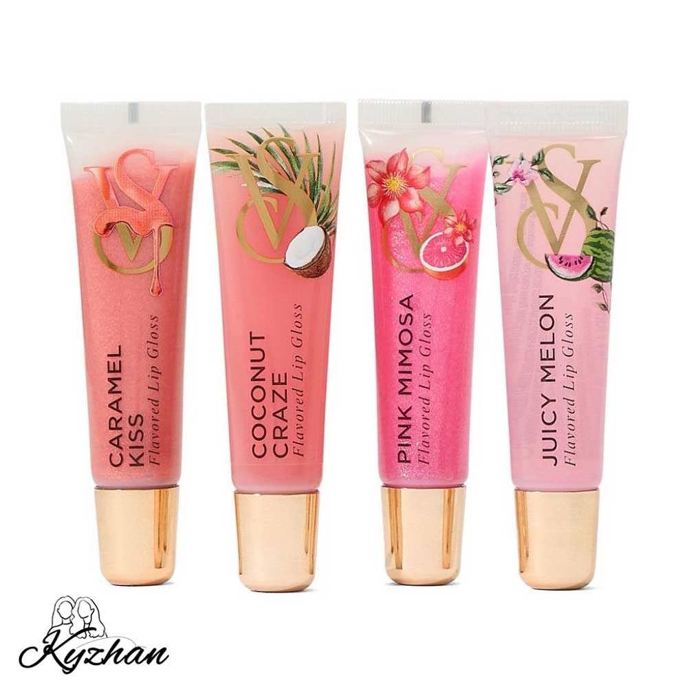 victorias-secret-flavored-lip-gloss-set-4-pieces-1 لیپ گلاس ویکتوریا سیکرت - تصویر 1